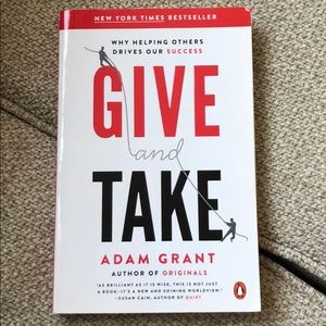 Adam Grant’s “Give and Take” book
